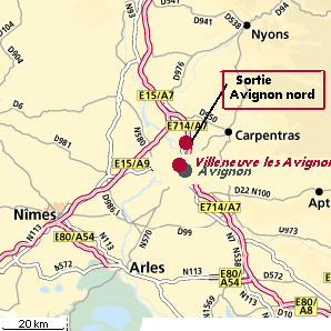 Avignon Location